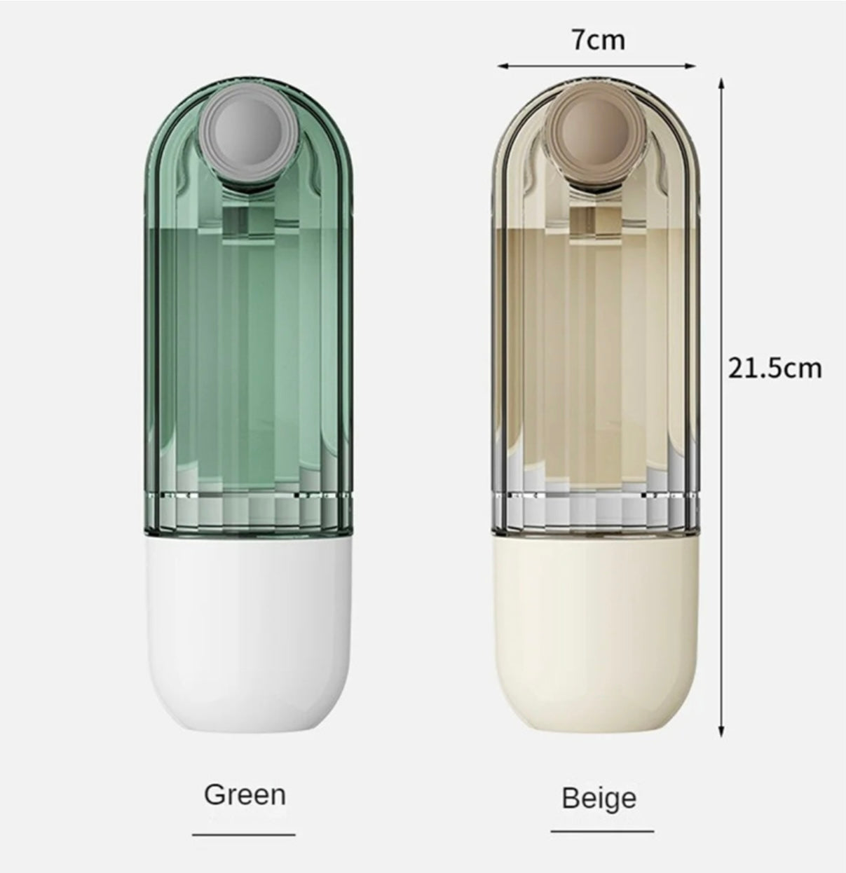 Portable 2-in-1 Green Pet Water Cup - Ideal for Dog Walking and Outdoor Feeding!