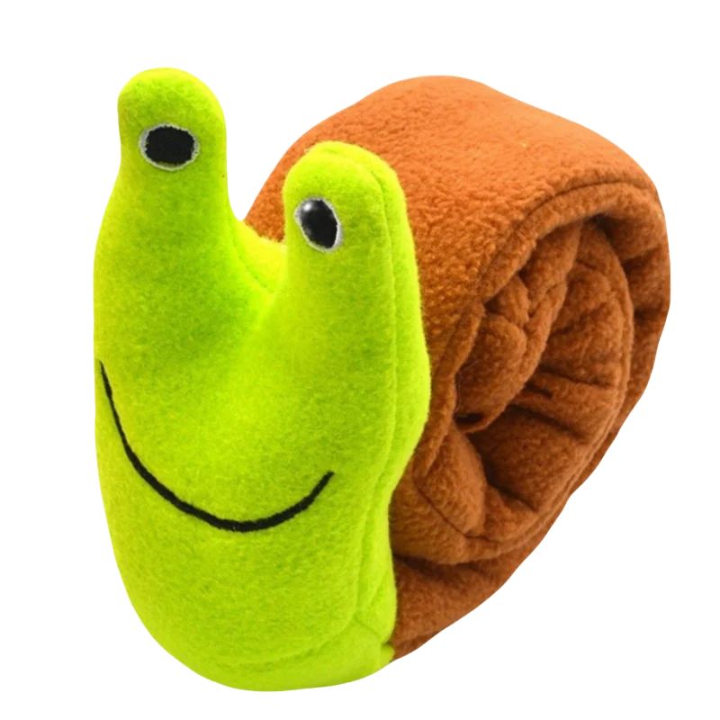 Get Your Pet's Brain Rolling with the Snail-Tastic Interactive Feeder!