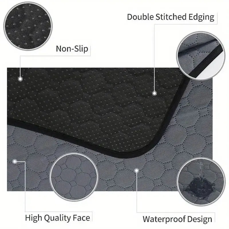 The Ultimate Doggy Diaper: Reusable Waterproof Pee Pad for Pooch Mishaps!