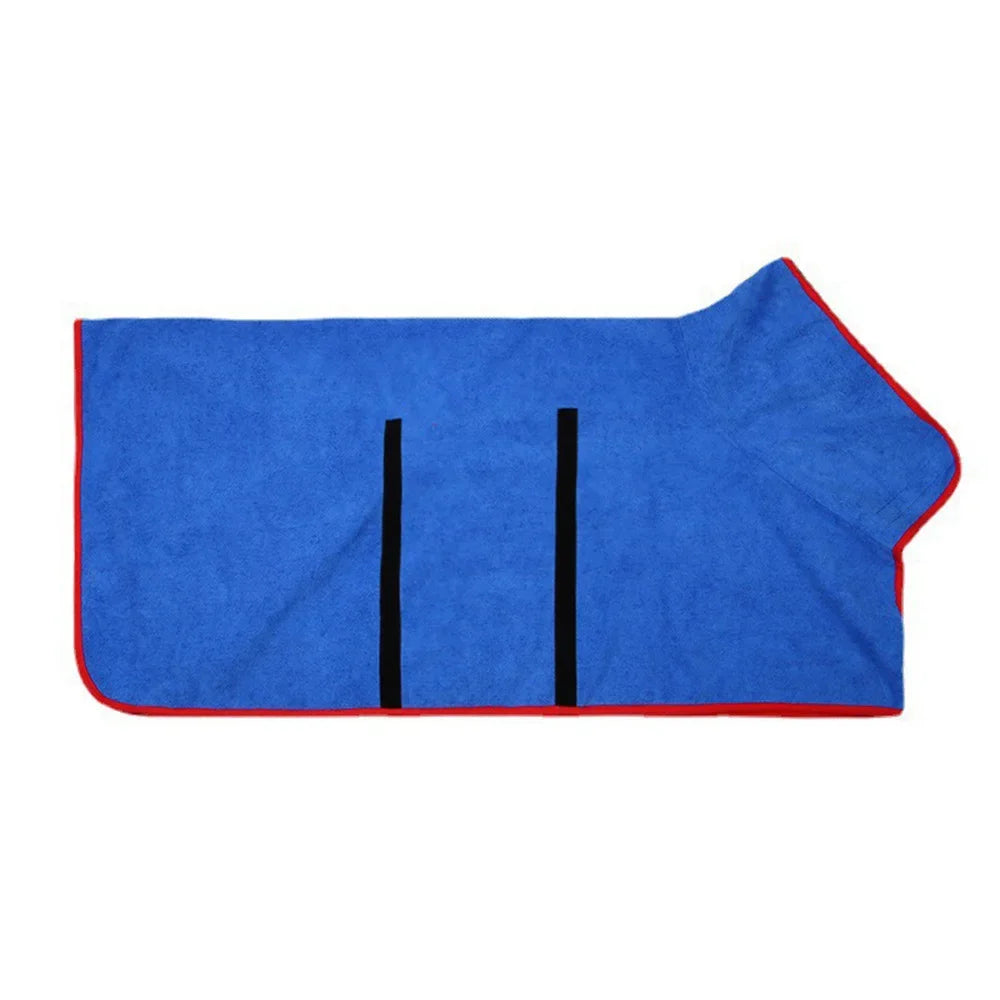 Transform Bath Time with Our Ultra-Absorbent Dog Bathrobe – Perfect for All Pets!
