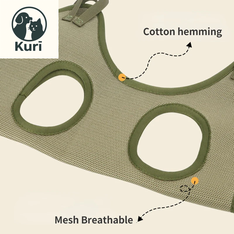 Cat Grooming Nail Cutting anti Scratch Bite Fixed Bag Bath Trimming Restraint Bag Pet Beauty Hammock Hanging Pet Supplies Set