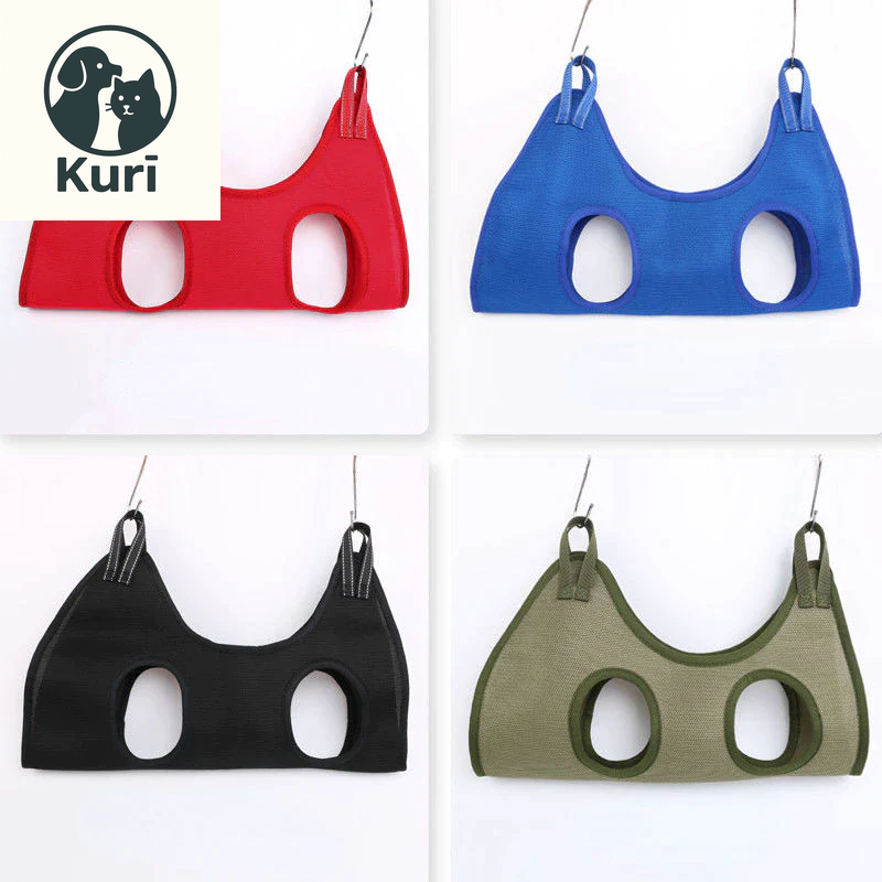 Cat Grooming Nail Cutting anti Scratch Bite Fixed Bag Bath Trimming Restraint Bag Pet Beauty Hammock Hanging Pet Supplies Set