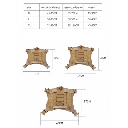 Ultimate Tactical Dog Harness for Adventure and Training
