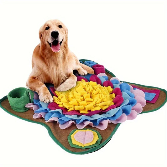 Engaging Sniffing Feeder Mat for Pets - Enhance Foraging Skills and Reduce Stress