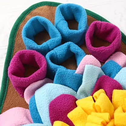 Engaging Sniffing Feeder Mat for Pets - Enhance Foraging Skills and Reduce Stress