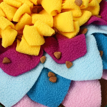 Engaging Sniffing Feeder Mat for Pets - Enhance Foraging Skills and Reduce Stress