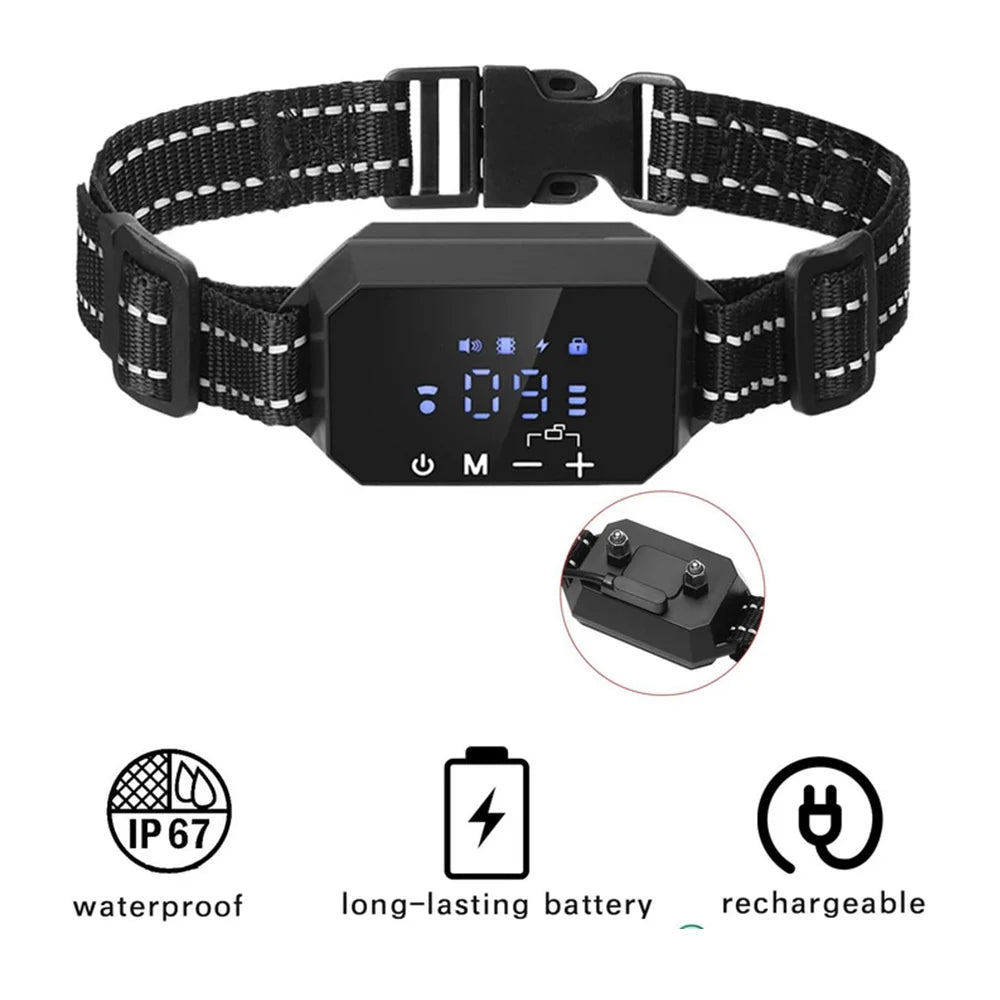 Advanced GPS Wireless Dog Fence with Adjustable Shocking and Vibration Modes - Up to 3300 Ft Range, Rechargeable and Waterproof