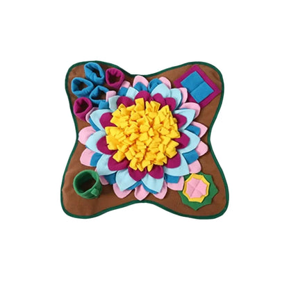 Engaging Sniffing Feeder Mat for Pets - Enhance Foraging Skills and Reduce Stress