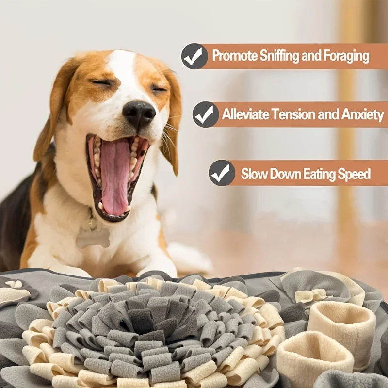 The Ultimate Paw-some Slow Feeder & Brain Teaser Mat for Your Furry Foodie