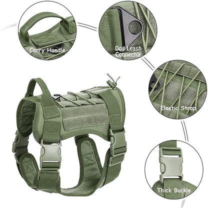 Ultimate Tactical Dog Harness for Adventure and Training