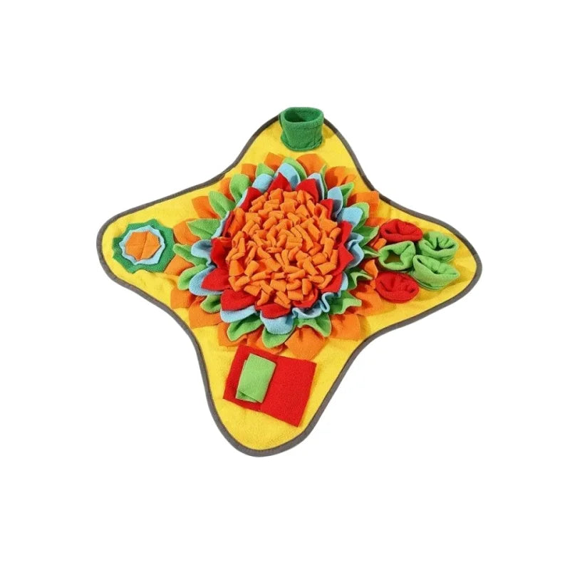 Engaging Sniffing Feeder Mat for Pets - Enhance Foraging Skills and Reduce Stress