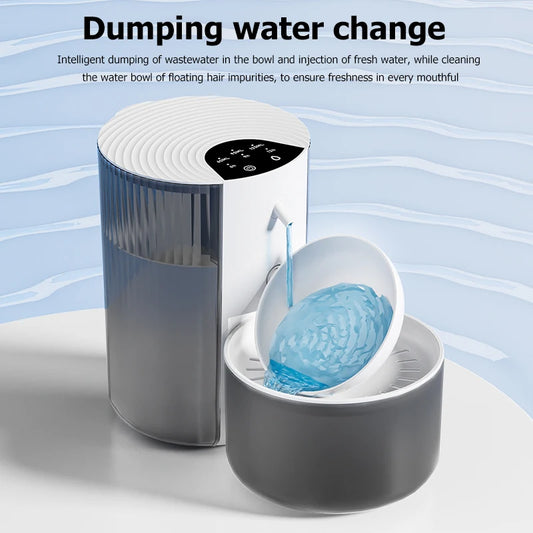 Ultimate Smart Pet Water Dispenser - Wireless Cat and Dog Water Fountain with Rechargeable Convenience