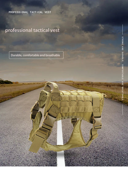 Ultimate Tactical Dog Harness for Adventure and Training
