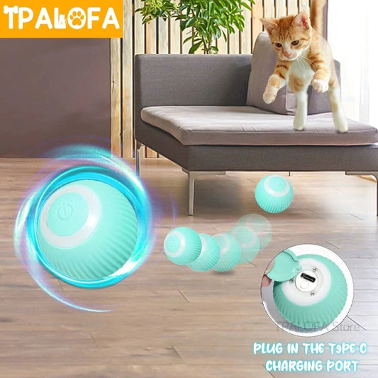 The Purr-fect Playmate: Smart Electric Cat Ball for Feline Fun!