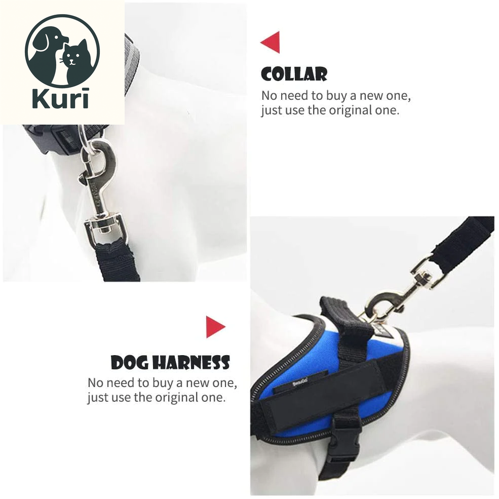 Adjustable Pet Car Seat Belt for Dogs and Cats - Durable Nylon Safety Harness with Easy-Clip Design