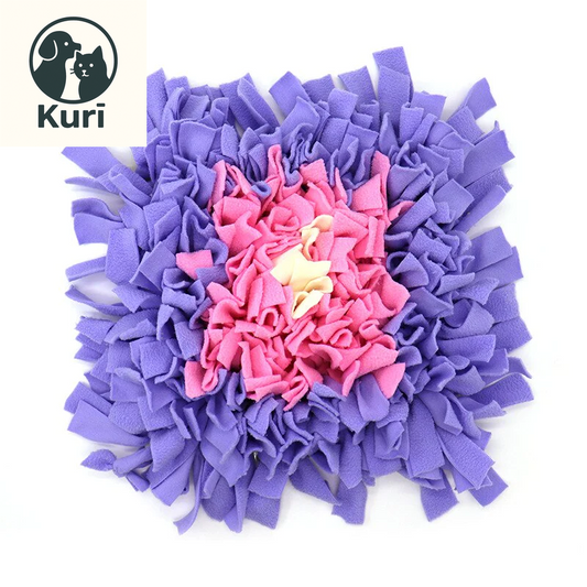 Engaging Snuffle Mat for Dogs - Furryforest Washable Anti-Slip Nose Training Blanket & Puzzle Toy