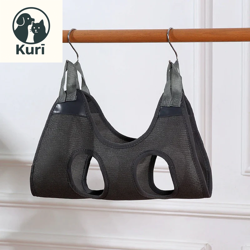 Cat Grooming Nail Cutting anti Scratch Bite Fixed Bag Bath Trimming Restraint Bag Pet Beauty Hammock Hanging Pet Supplies Set