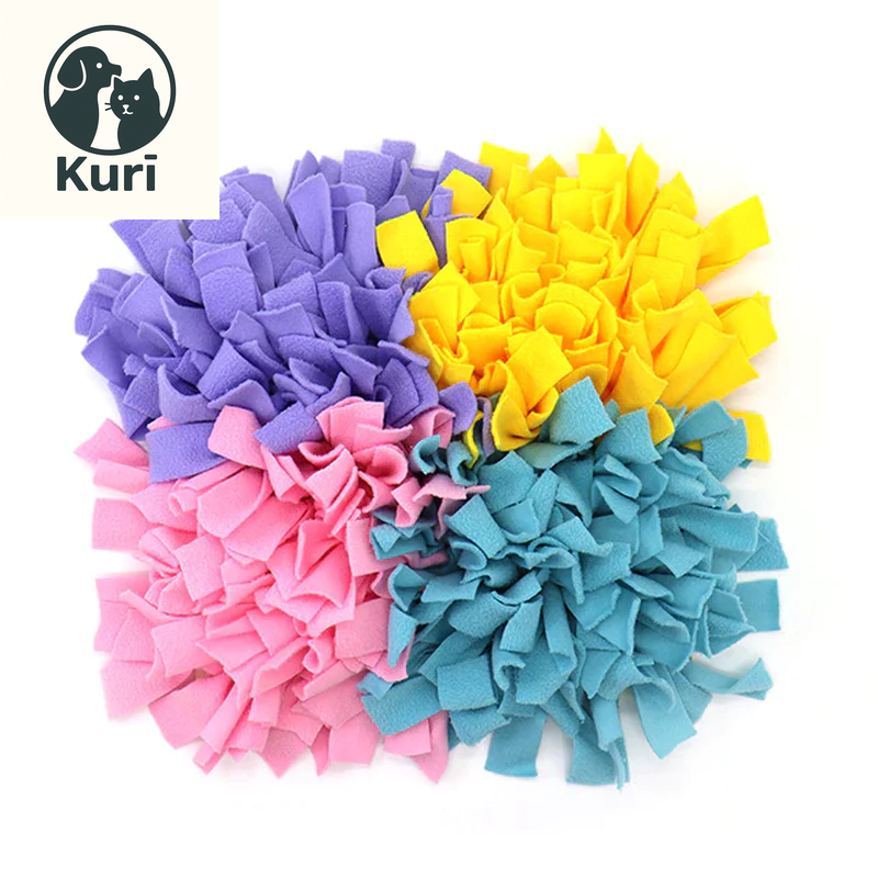 Engaging Snuffle Mat for Dogs - Furryforest Washable Anti-Slip Nose Training Blanket & Puzzle Toy