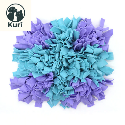 Engaging Snuffle Mat for Dogs - Furryforest Washable Anti-Slip Nose Training Blanket & Puzzle Toy
