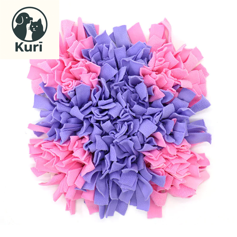 Engaging Snuffle Mat for Dogs - Furryforest Washable Anti-Slip Nose Training Blanket & Puzzle Toy