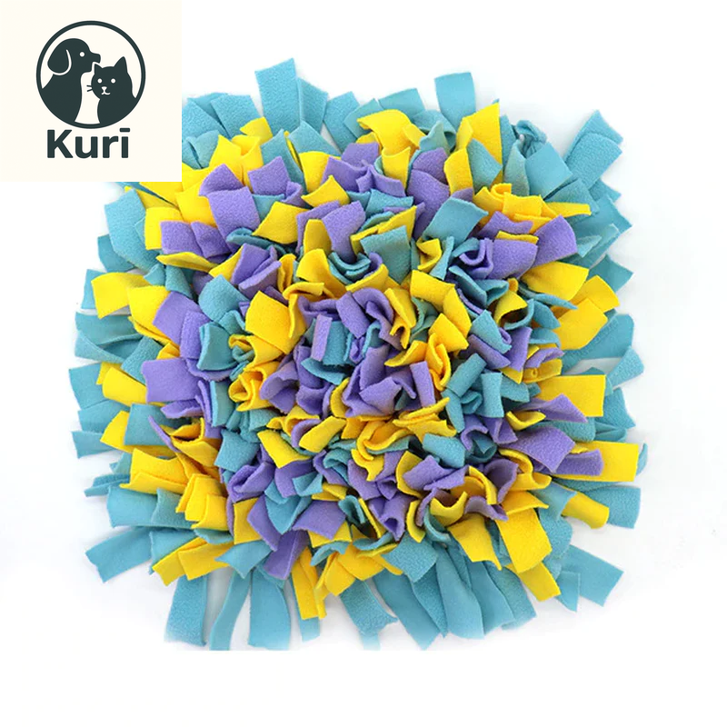 Engaging Snuffle Mat for Dogs - Furryforest Washable Anti-Slip Nose Training Blanket & Puzzle Toy