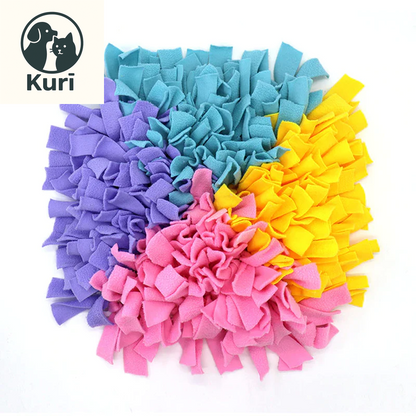 Engaging Snuffle Mat for Dogs - Furryforest Washable Anti-Slip Nose Training Blanket & Puzzle Toy