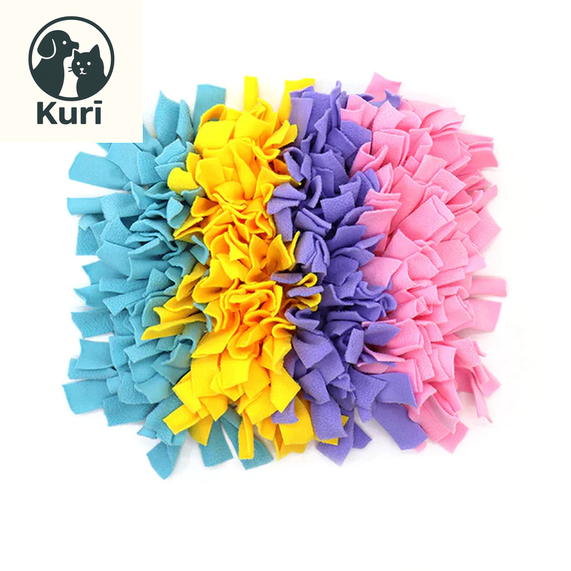 Engaging Snuffle Mat for Dogs - Furryforest Washable Anti-Slip Nose Training Blanket & Puzzle Toy