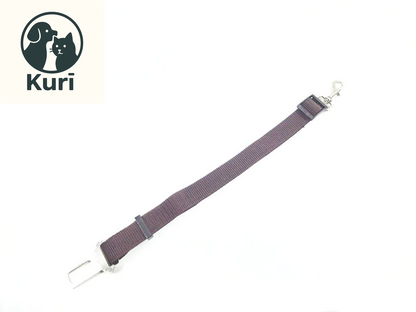 Adjustable Pet Car Seat Belt for Dogs and Cats - Durable Nylon Safety Harness with Easy-Clip Design