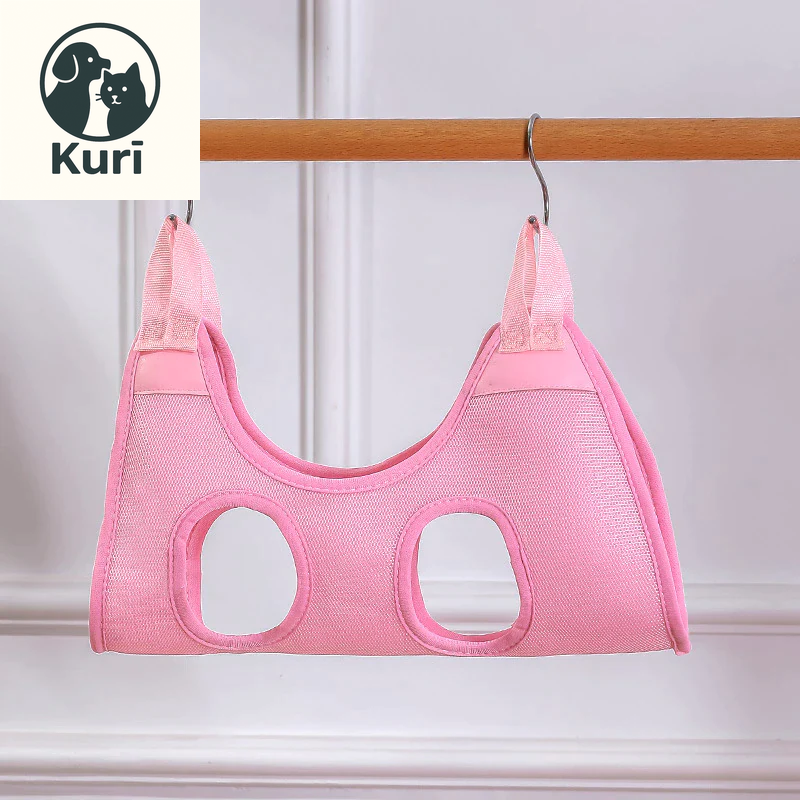 Cat Grooming Nail Cutting anti Scratch Bite Fixed Bag Bath Trimming Restraint Bag Pet Beauty Hammock Hanging Pet Supplies Set
