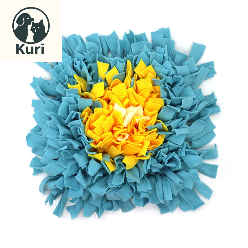 Engaging Snuffle Mat for Dogs - Furryforest Washable Anti-Slip Nose Training Blanket & Puzzle Toy
